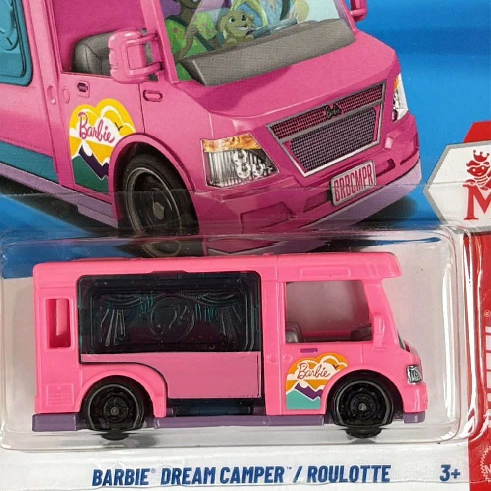 Barbie Hot Wheels Dream Camper Mobile Home Van Bright Pink Hotwheels 🆕 2026